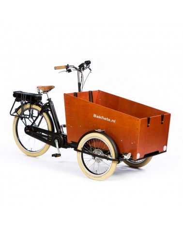 TRIPORTEUR ÉLECTRIQUE CRUISER WIDE STEPS BAKFIETS