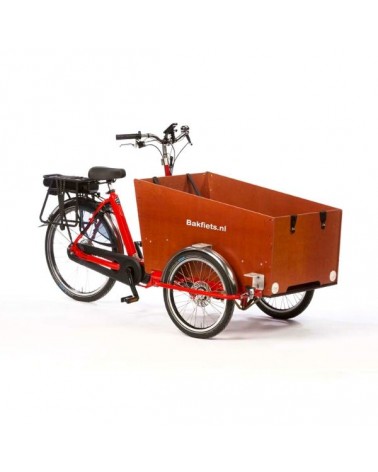 TRIPORTEUR ÉLECTRIQUE CLASSIC WIDE STEPS BAKFIETS
