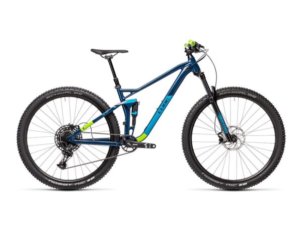 Cube Stereo 120 Pro 29 bleuet et vert