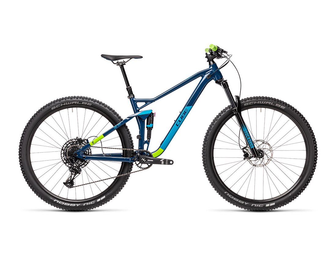 Cube Stereo 120 Pro 29 bleuet et vert