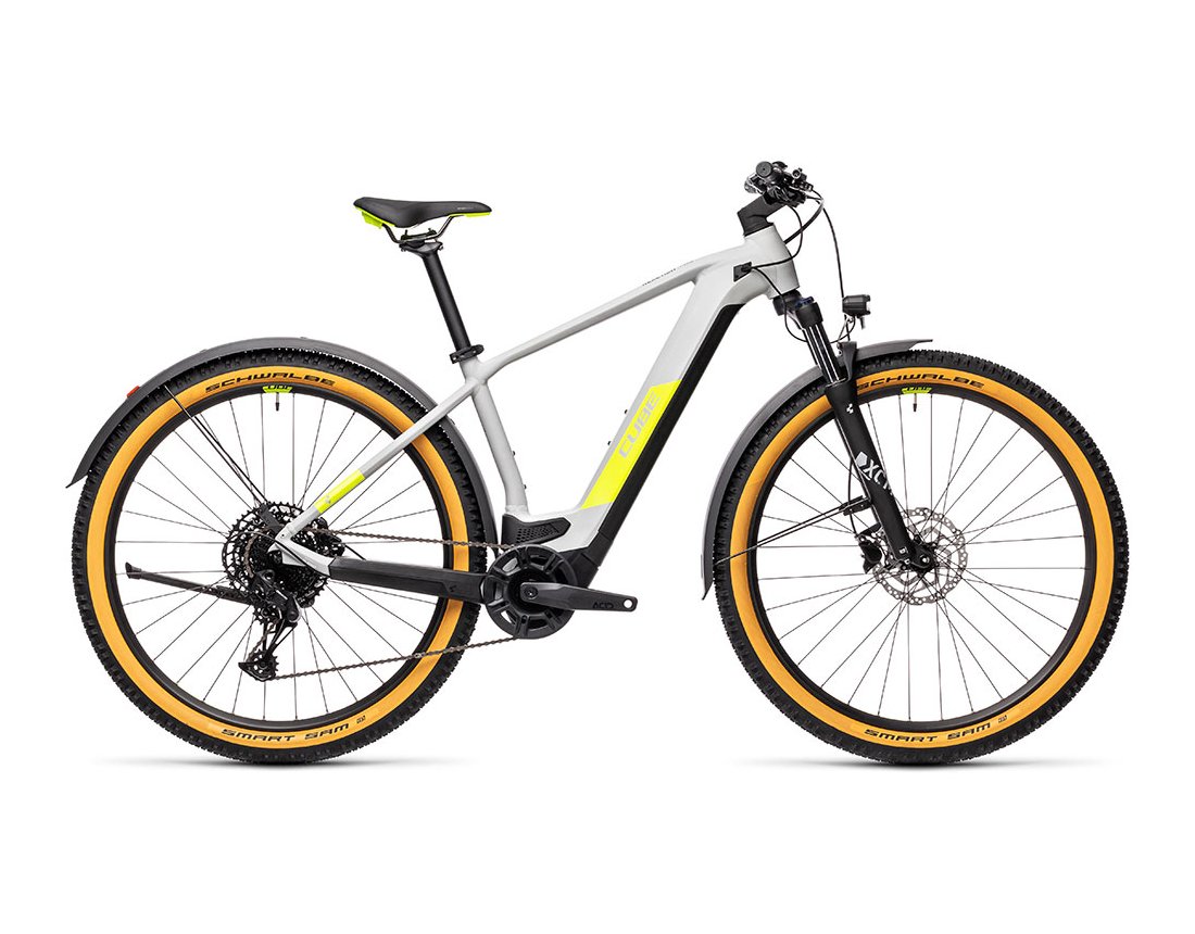 Cube Reaction Hybrid Pro 625 29 Allroad gris et jaune