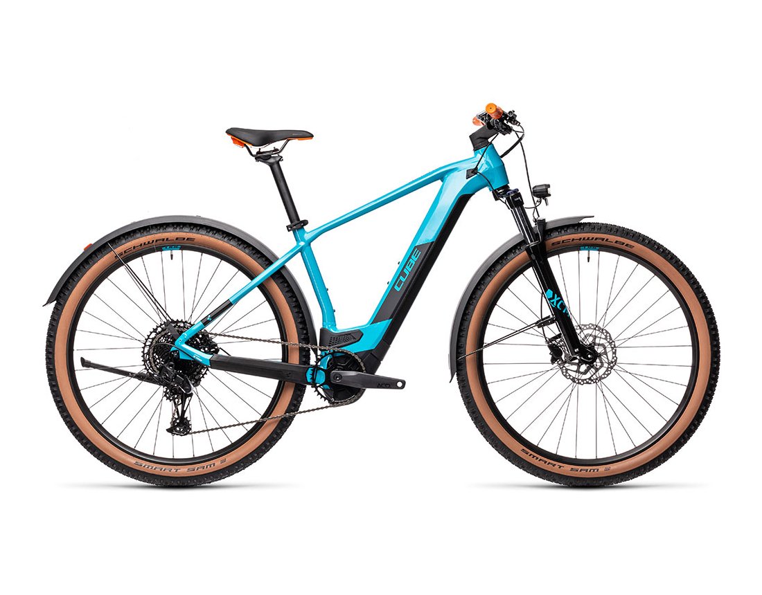 Cube Reaction Hybrid Pro 500 29 Allroad pétrole et orange