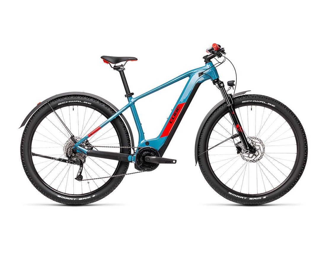 Cube Reaction Hybrid Performance 500 Allroad bleu et rouge