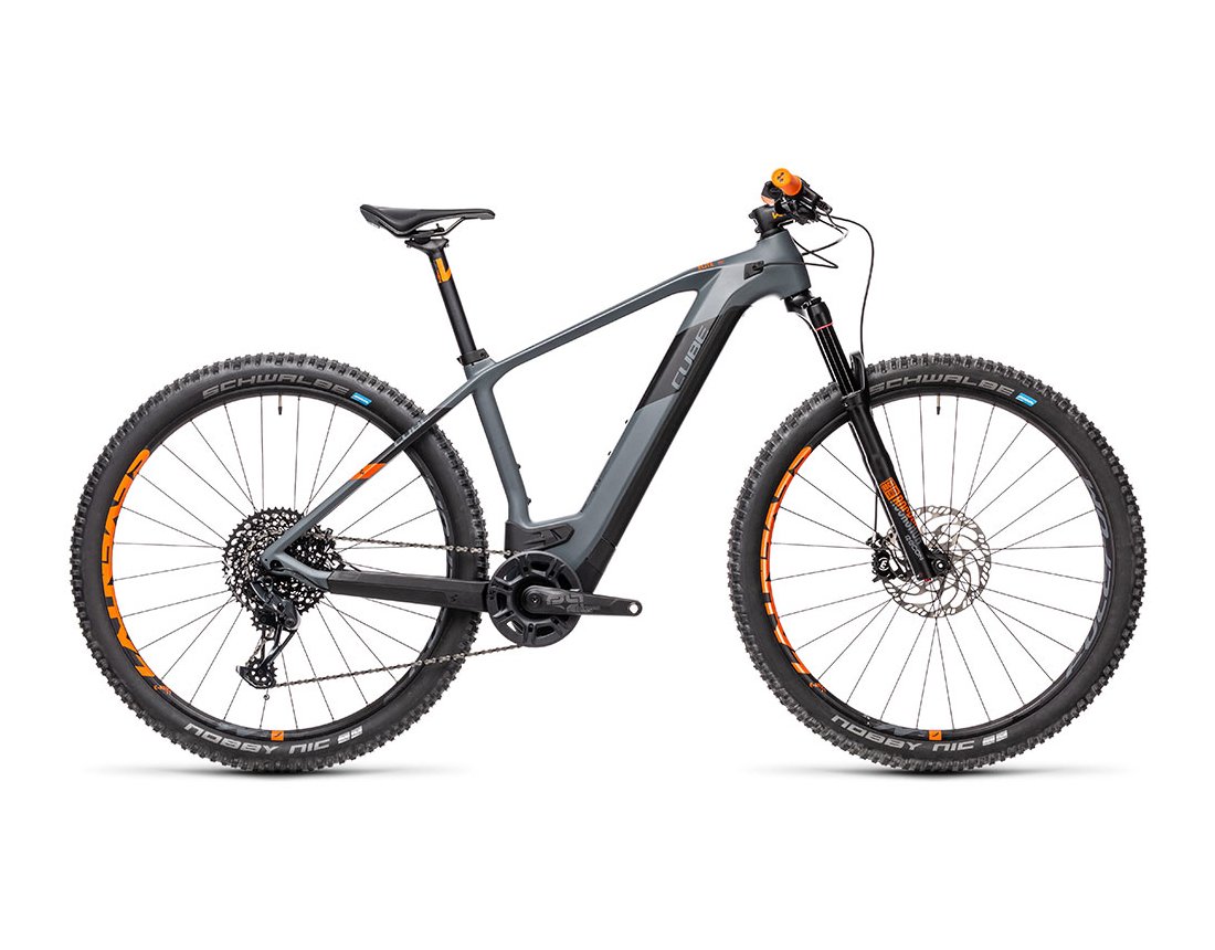 Cube Elite Hybrid C:62 Race 625 29 gris et orange