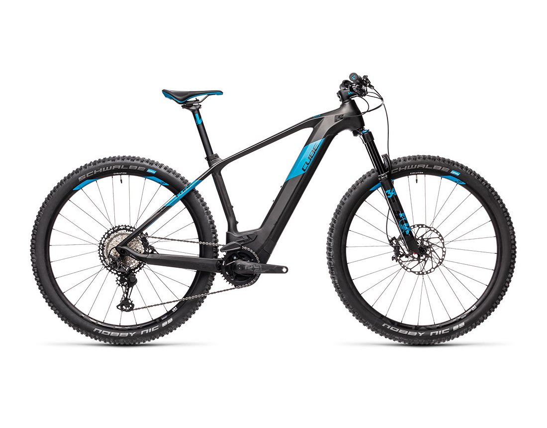 Cube Elite Hybrid C:62 SL 625 29 carbone et blue