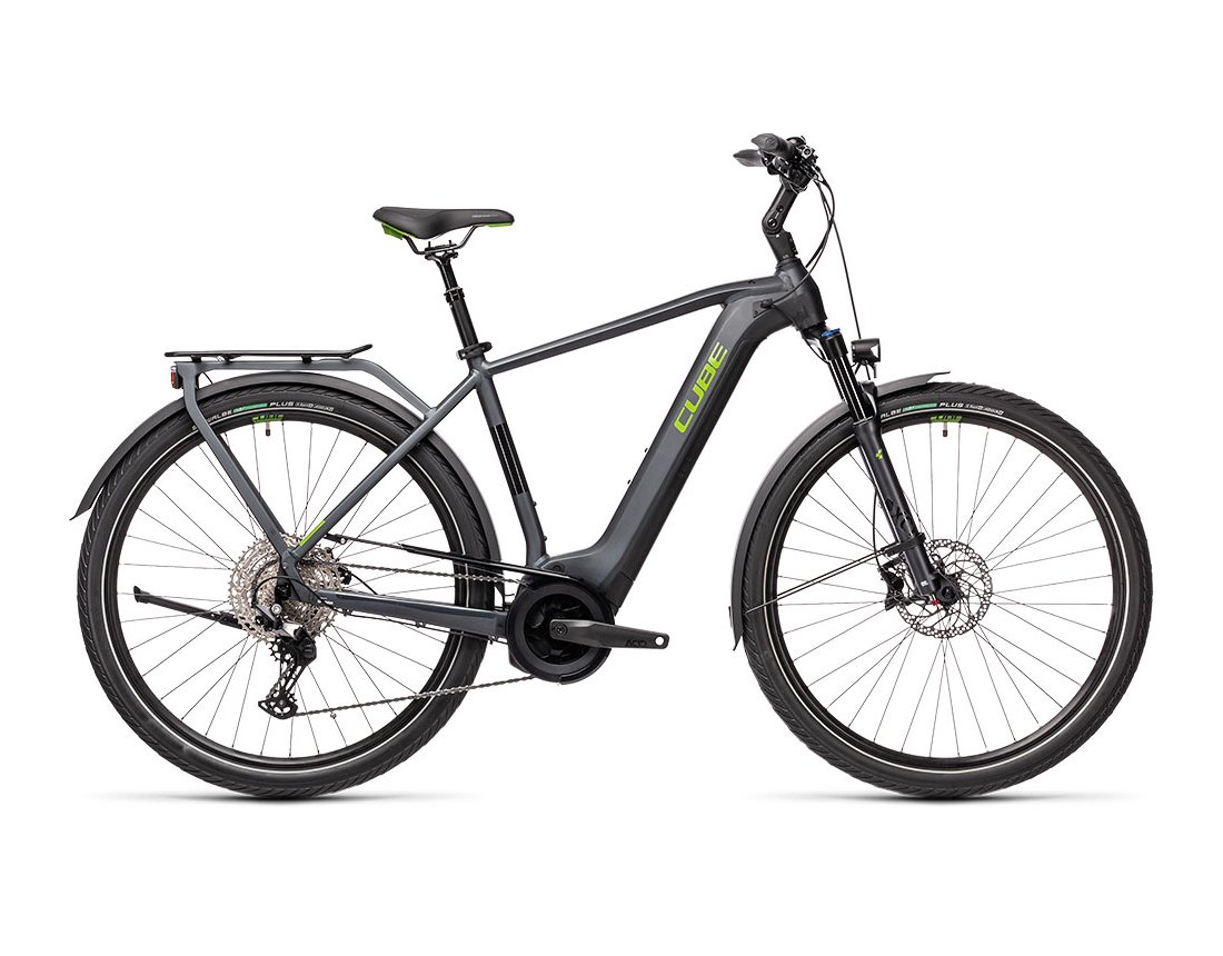 Cube Touring Hybride EXC 625 iridium et vert