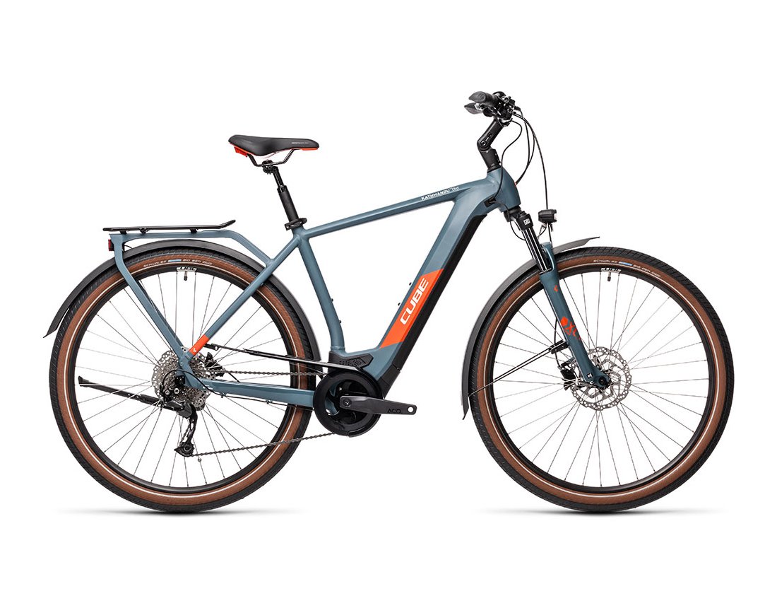 Cube Kathmandu Hybrid ONE 625 bleu et rouge