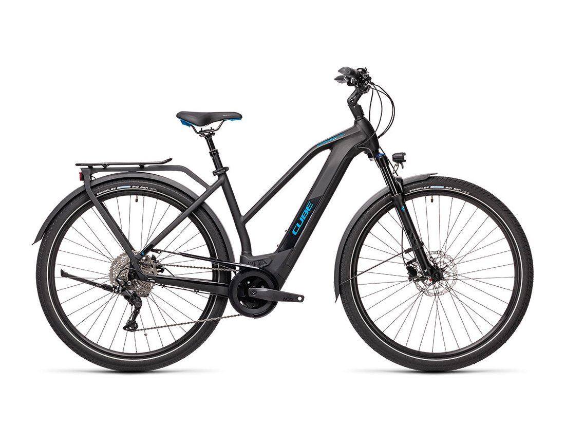 Cube Kathmandu Hybrid Pro 625 Dame noir et bleu