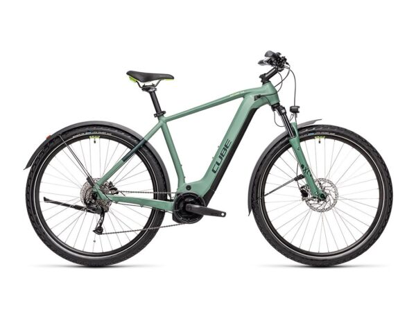 Cube Nature Hybrid ONE 625 Allroad vert et vert vif