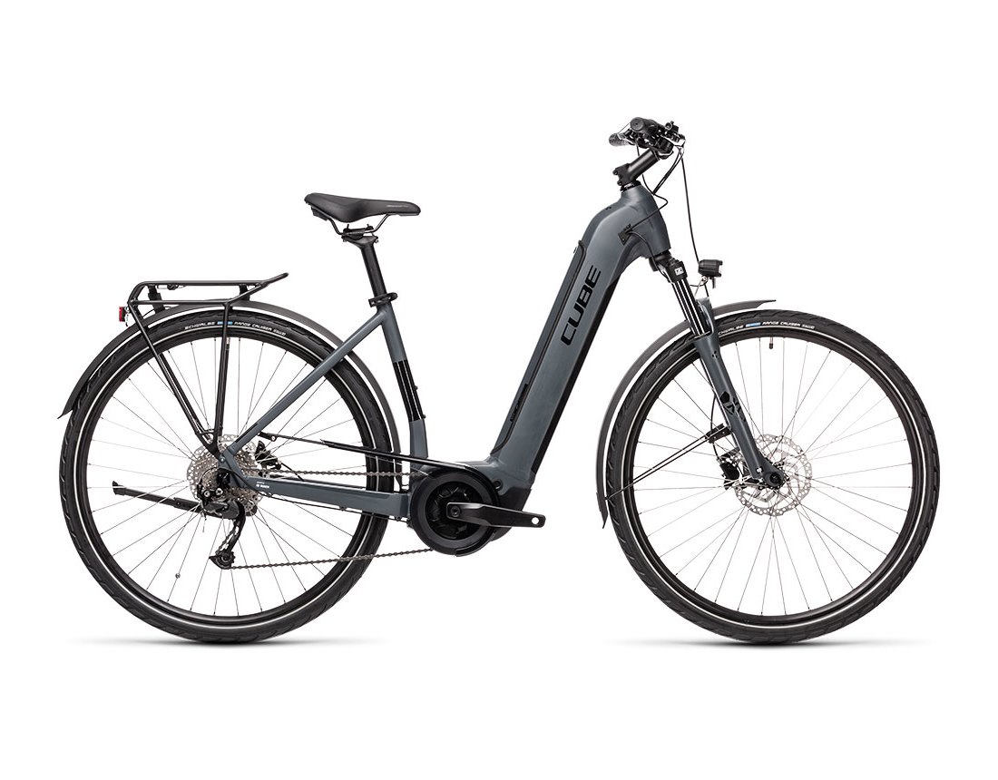 Cube Touring Hybrid ONE 625 Entrée Facile gris et noir