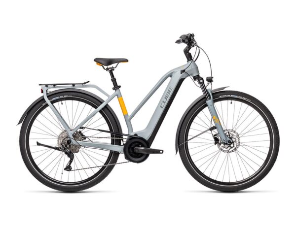 Cube Touring Hybrid Pro 625 Dame gris et orange