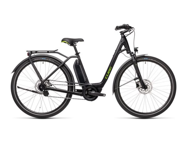 Cube Town Hybrid ONE 500 Entrée Facile noir et vert