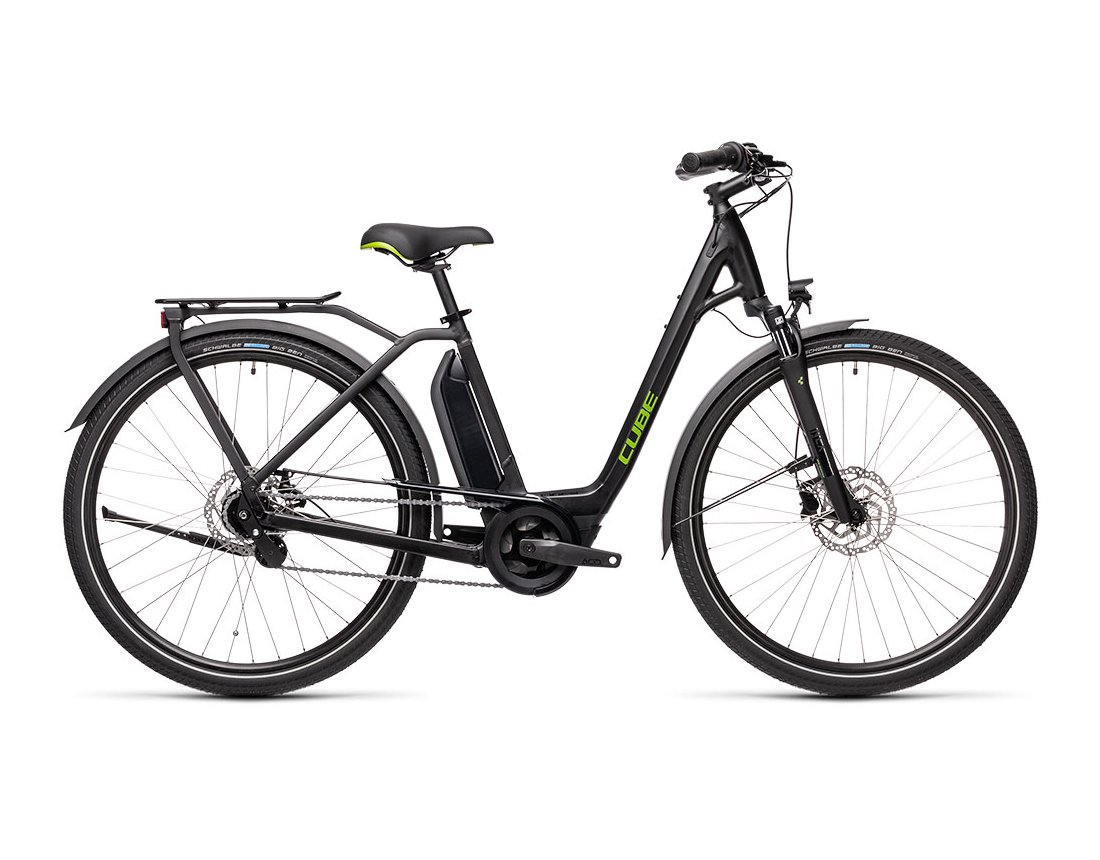Cube Town Hybrid ONE 500 Entrée Facile noir et vert