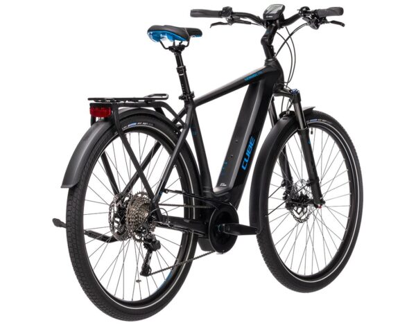 Cube Kathmandu Hybride Pro 625 noir et bleu – Image 13