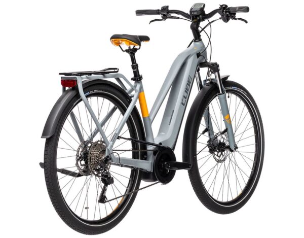 Cube Touring Hybrid Pro 625 Dame gris et orange – Image 13