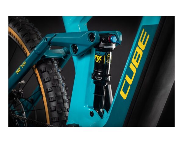 Cube Stereo Hybrid 140 HPC SL 625 pétrole et pêche – Image 3