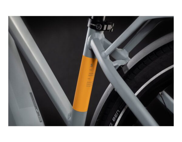 Cube Touring Hybrid Pro 625 Dame gris et orange – Image 4