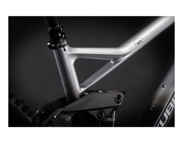 Cube Stereo 140 HPC SL 27.5 argent polaire et noir – Image 5