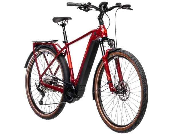 Cube Touring Hybrid EXC 625 rouge et gris – Image 5
