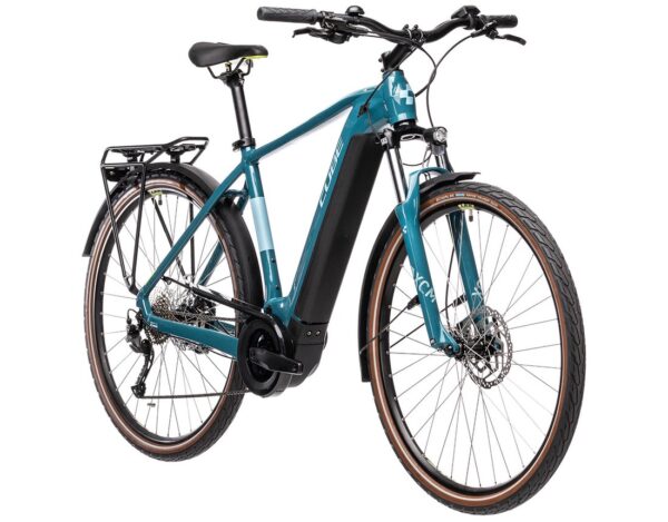 Cube Touring Hybrid ONE 625 bleu et vert – Image 5