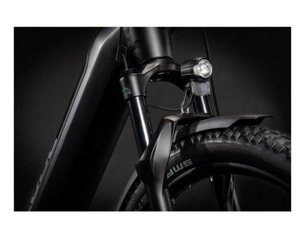 Cube Nuride Hybrid EXC 625 Entrée Facile Allroad noir et gris - Vélo électrique rigide – Image 6