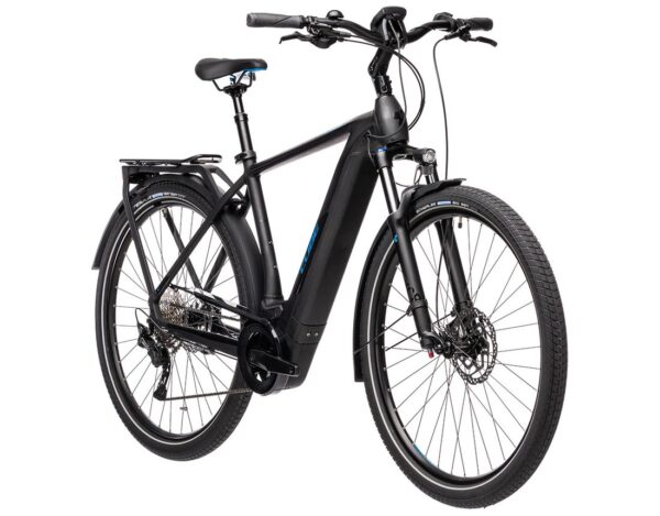 Cube Kathmandu Hybride Pro 625 noir et bleu – Image 7