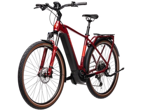 Cube Touring Hybrid EXC 625 rouge et gris – Image 7