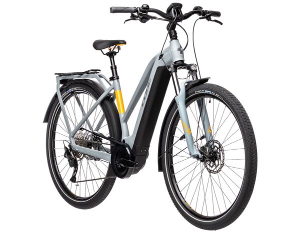 Cube Touring Hybrid Pro 625 Dame gris et orange – Image 7