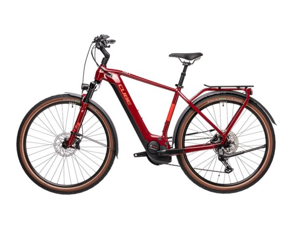 Cube Touring Hybrid EXC 625 rouge et gris – Image 8