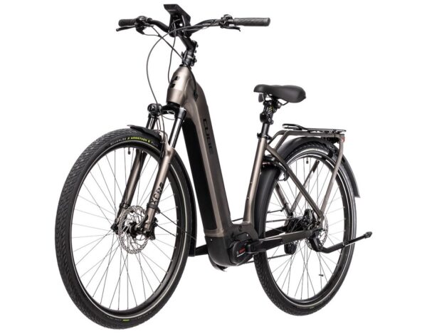 Cube Town Hybrid SL 500 Entrée facile teck et noir – Image 9