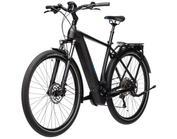 Cube Kathmandu Hybride Pro 625 noir et bleu – Image 9