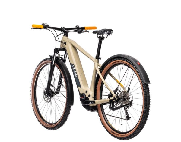 Cube Reaction Hybrid Performance 500 Allroad desert et orange - Vélo électrique rigide – Image 10