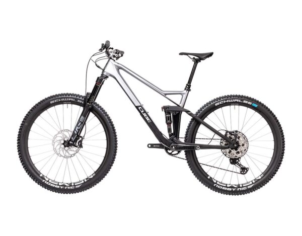 Cube Stereo 140 HPC SL 27.5 argent polaire et noir – Image 10